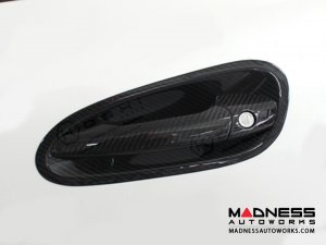 Mercedes Benz SLK External Door Handles - Carbon Fiber (2011 - on) 